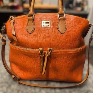 Orange Dooney and Bourke Leather Handbag